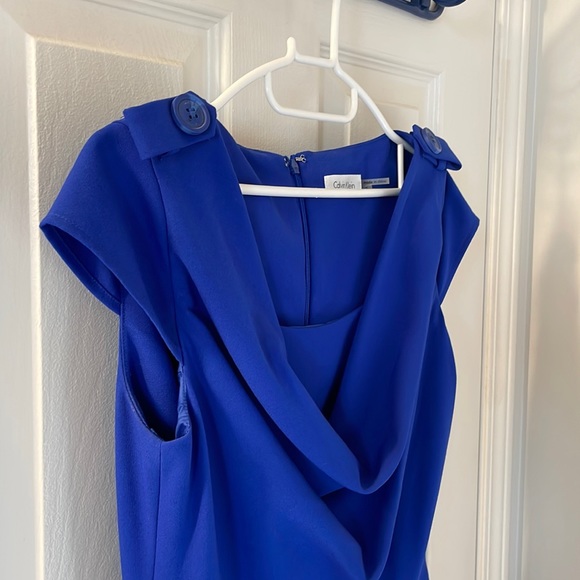 Calvin Klein Blue Dress Size 2 - Picture 4 of 8